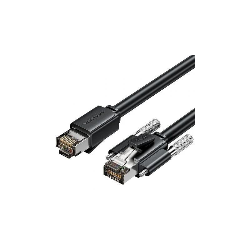 CABLE DE RED CAT.6A SFTP 2M VENTION BLACK