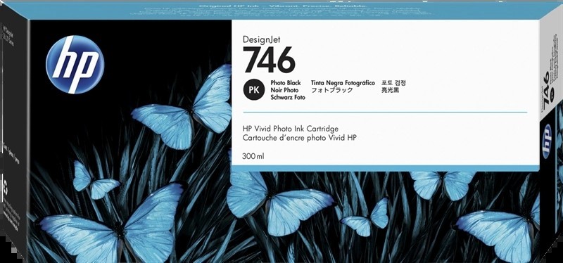 TINTA HP P2V82A PHOTO BLACK Nº 746