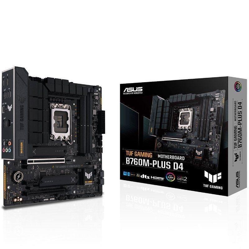 PLACA BASE ASUS PRIME B760M-PLUS D4 M-ATX 4XDDR4 HDMI + DP