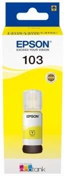 TINTA EPSON BOTE 103 YELLOW ECOTANK BOTTLE C13T00S44A L31XX